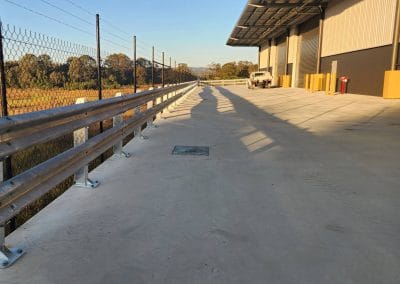 40kn industrial guardrail boundary barrier