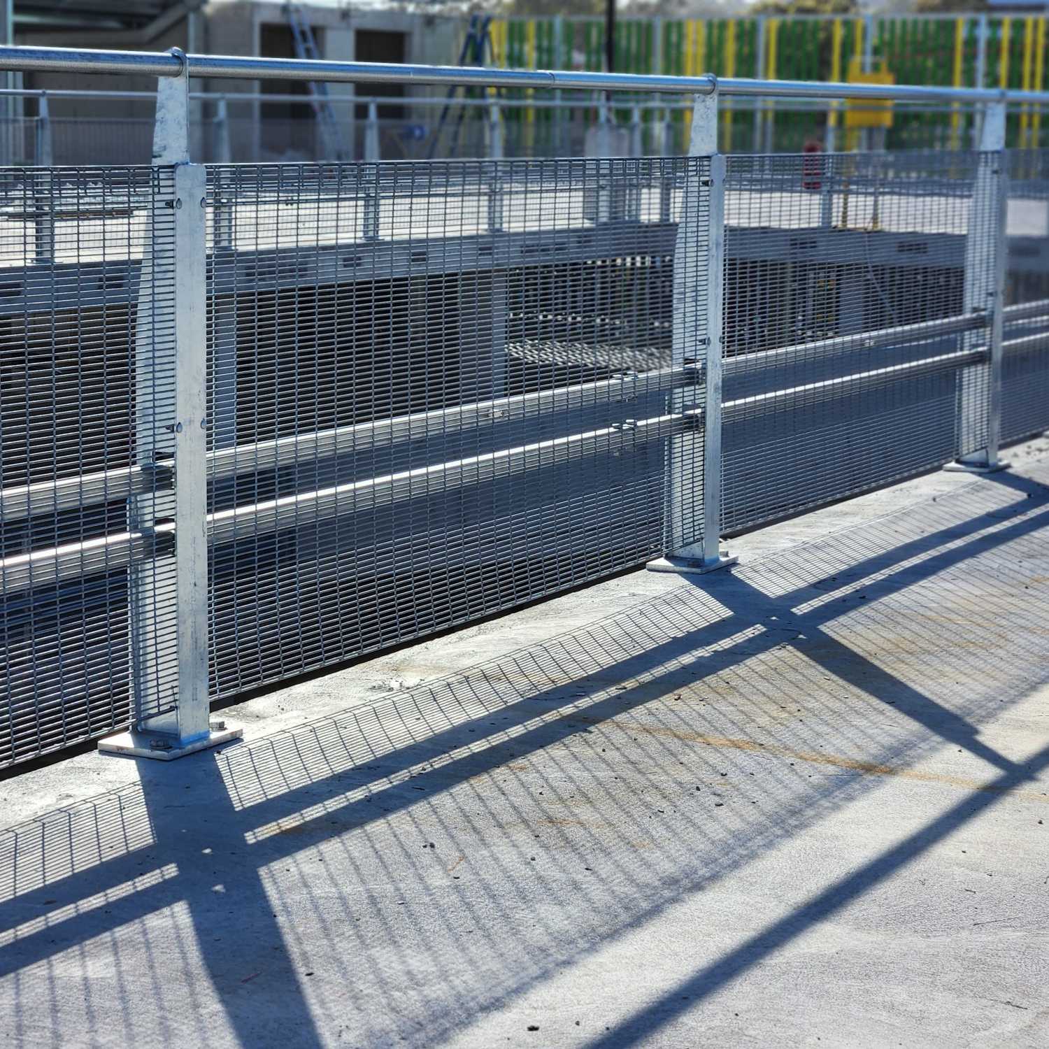 Futureguard car park barrier 1-1 FutureGuard architectural car park crash barrier